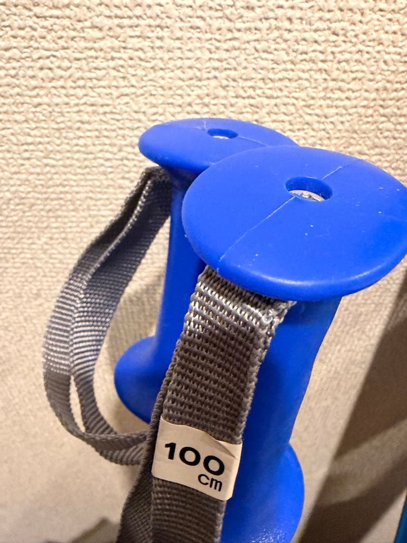 キッズ 子供用スキーセット ブルー板120・ビンディング・ストック100・ブーツ