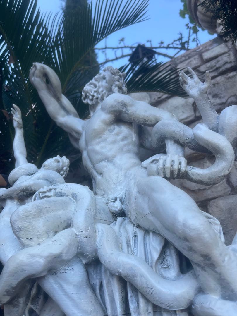 ラオコーン高さ:60cm,イタリア語:Gruppo del Laocoonte