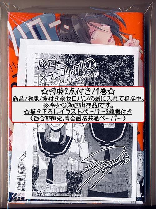 ☆特典8点付き [大沢やよい] ハロー、メランコリック!  全3巻