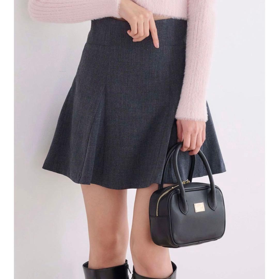 MERCURYDUO バックZIPマーメイドミニスカパン