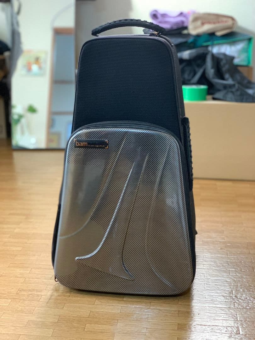 BAM トランペットケース バックパック型 アルミ/黒