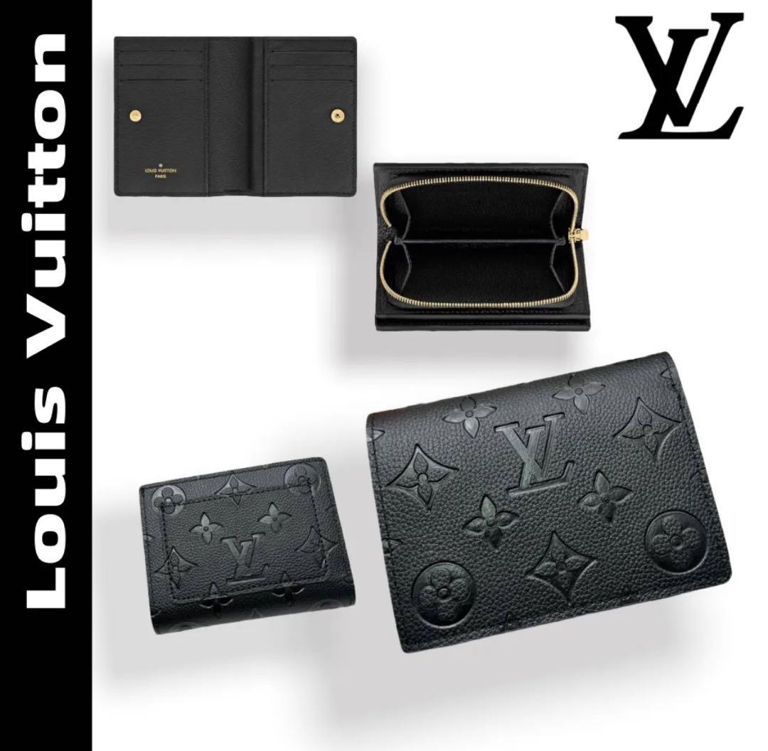 Louis Vuitton ブラック 短財布
