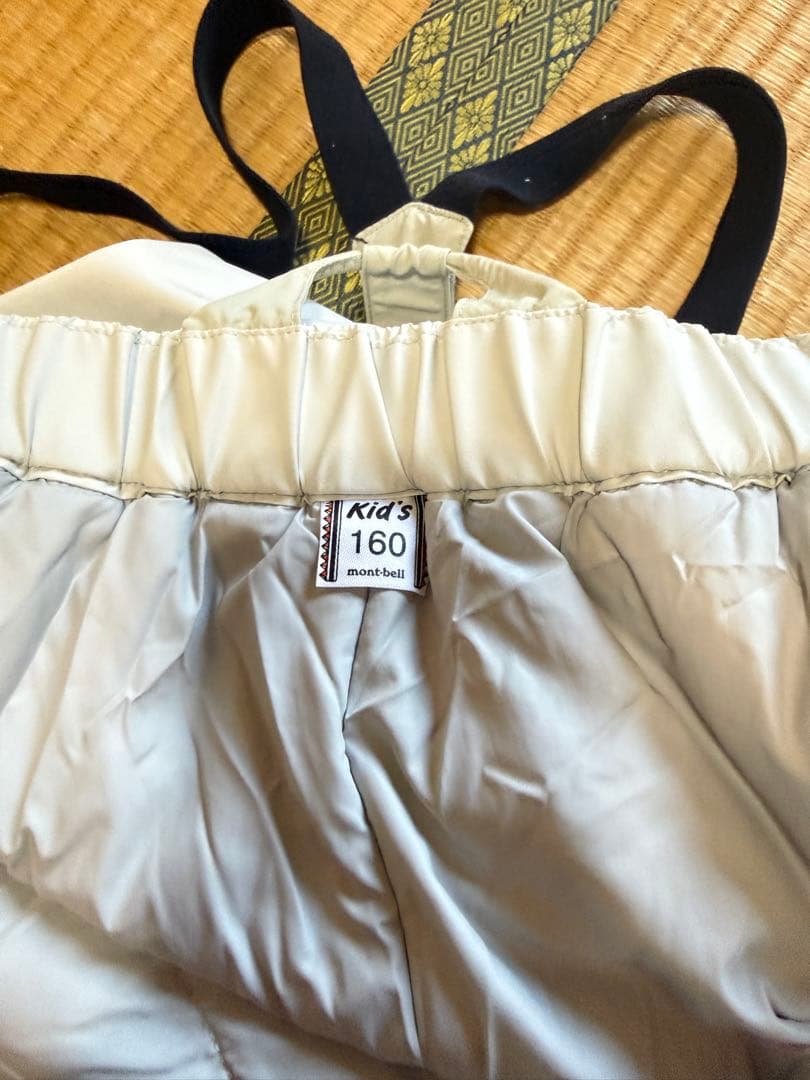 【mont-bell】ガールズ スキーウェア上下セット160 サイズ