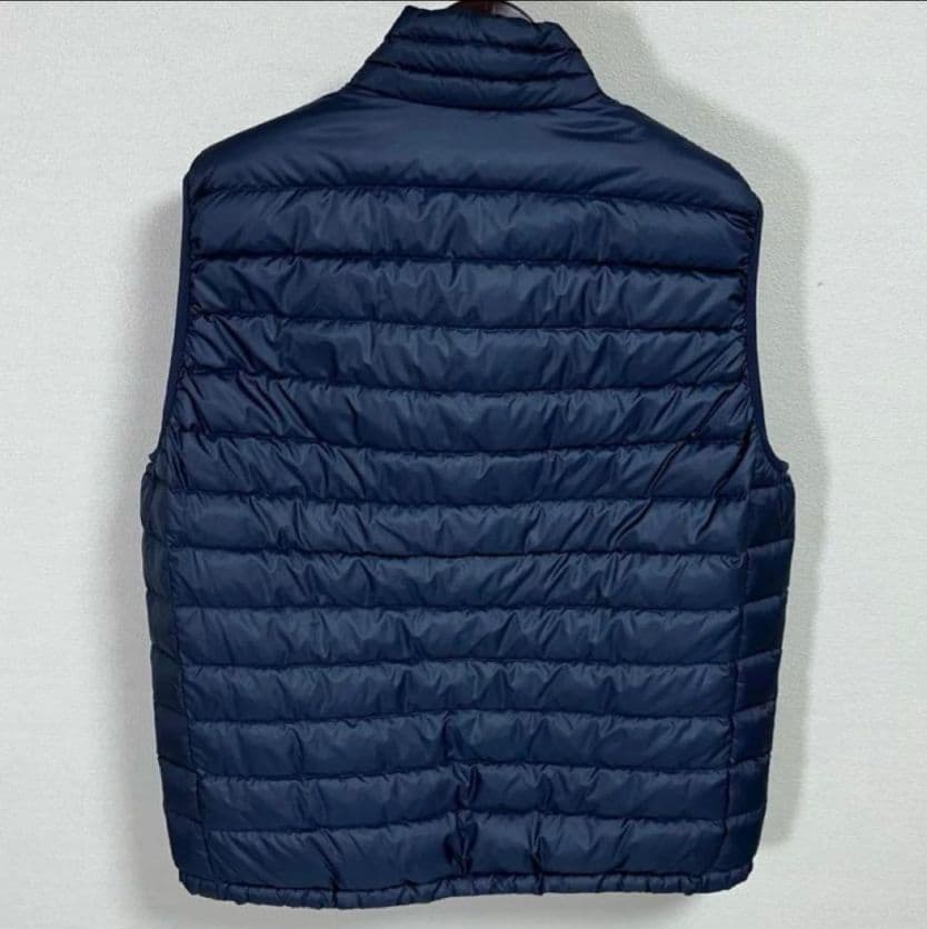 美品 XL patagonia 2017年製 ダウンセーターベスト ネイビー