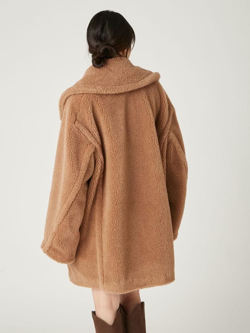 【新品未使用】FRAY I.D / ECOPELボアミドルコート