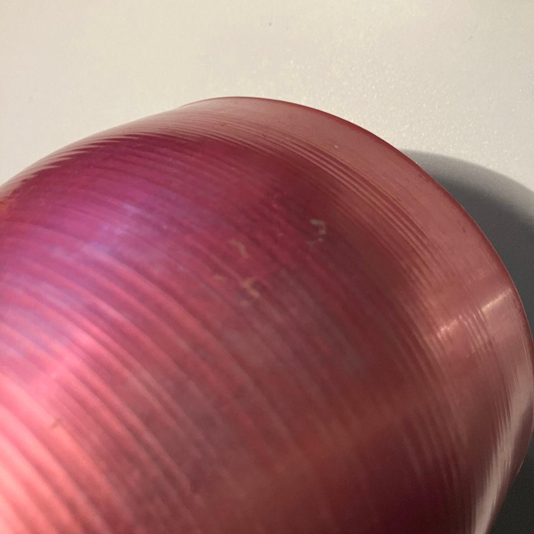 ビンテージ ツェツェ・アソシエ コルネット ランプ ロゼピンク