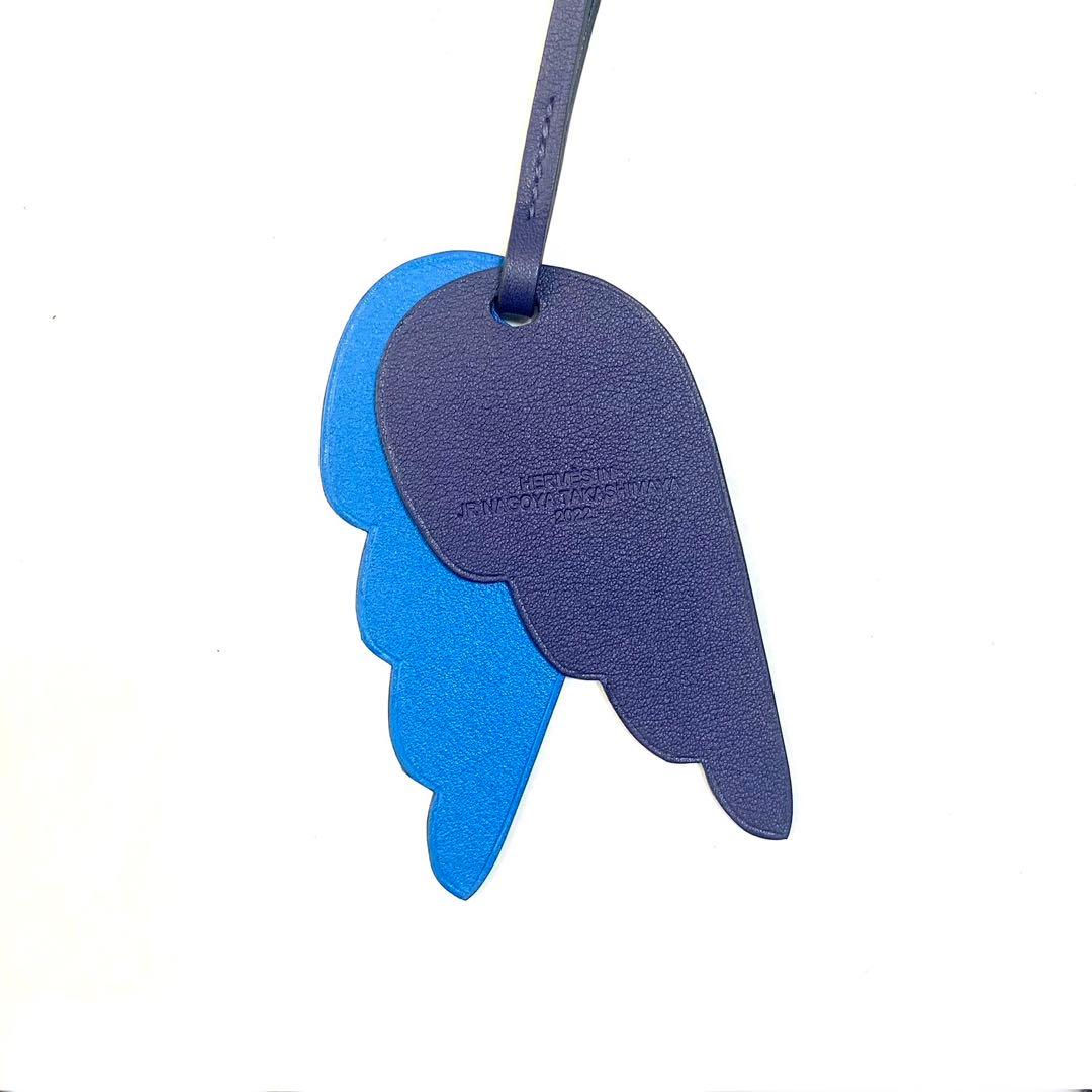 正規品 エルメス ウィングチャーム キーホルダー 馬　羽根　翼　チャーム