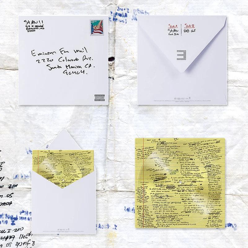 Eminem 公式限定盤「Stan Letter Vinyl Single」