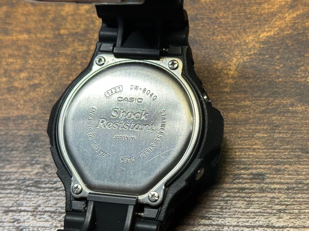 CASIO G-SHOCK DW-8040 トス　レトロ