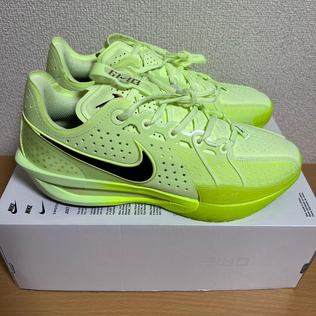 新品 NIKE AIR ZOOM G.T. CUT3 VOLT 28cm