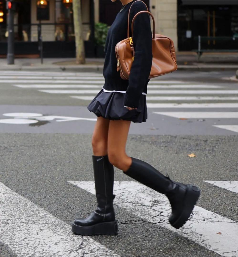 Gypsohila ジプソフィア アクティブキュロット　黒