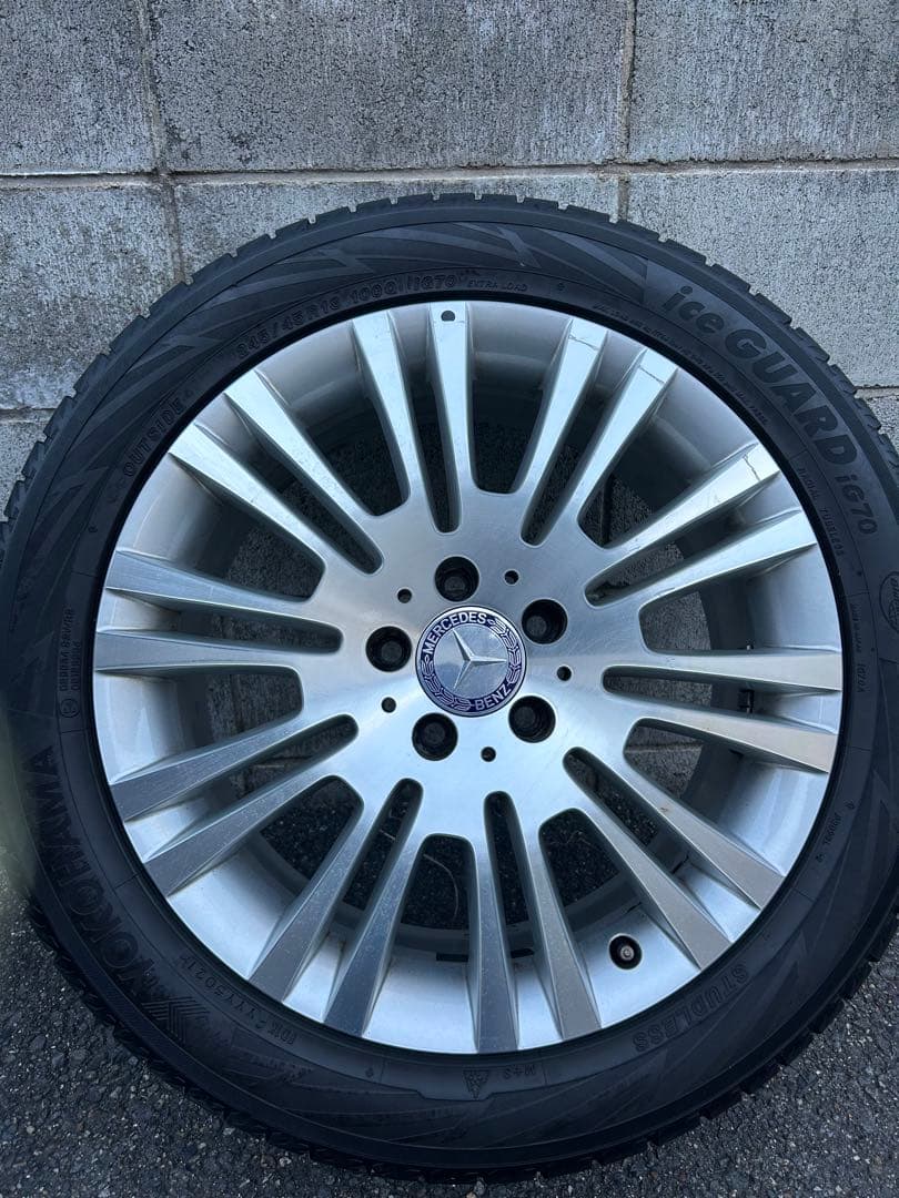メルセデスベンツVクラス 18インチ スタッドレスタイヤ・ホイールセット