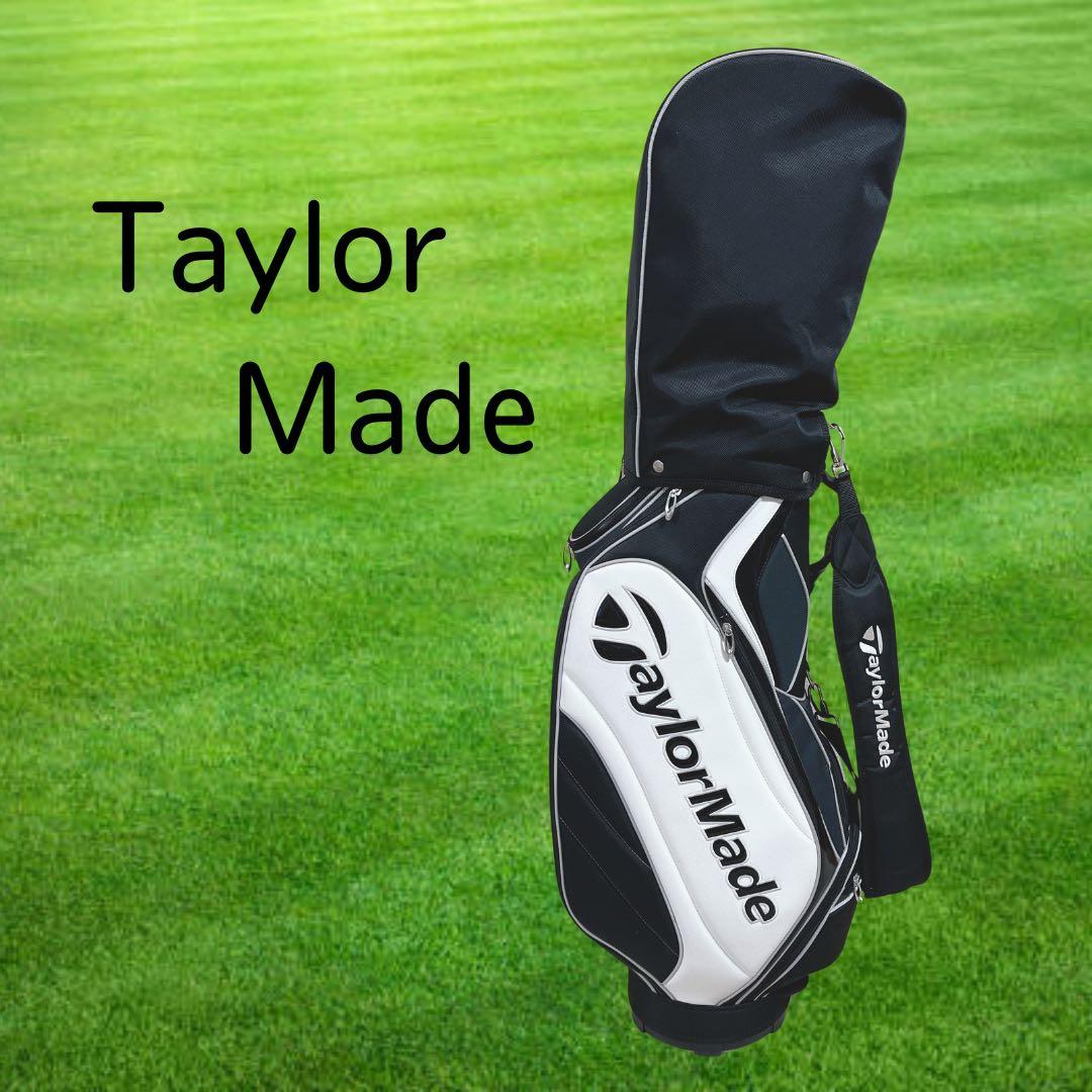 K034 テーラーメイド キャディバッグ 9型 フードあり