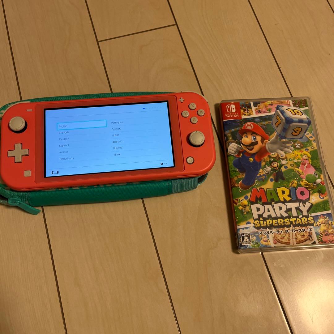 Nintendo Switch Lite ピンク + Mario Party