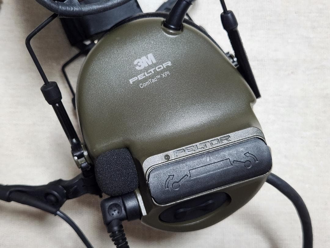 【美品】3m Peltor COMTAC xpi 実物 ヘッドセット