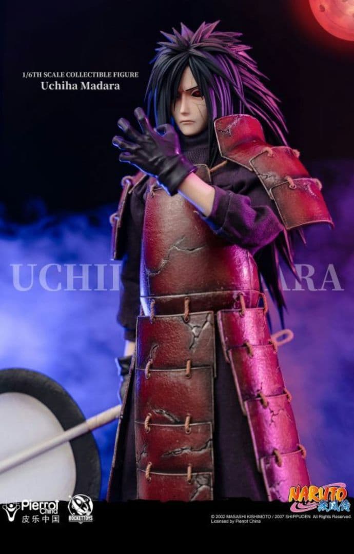 RocketToys　NARUTO　海外限定　うちはマダラ　1/6　フィギュア