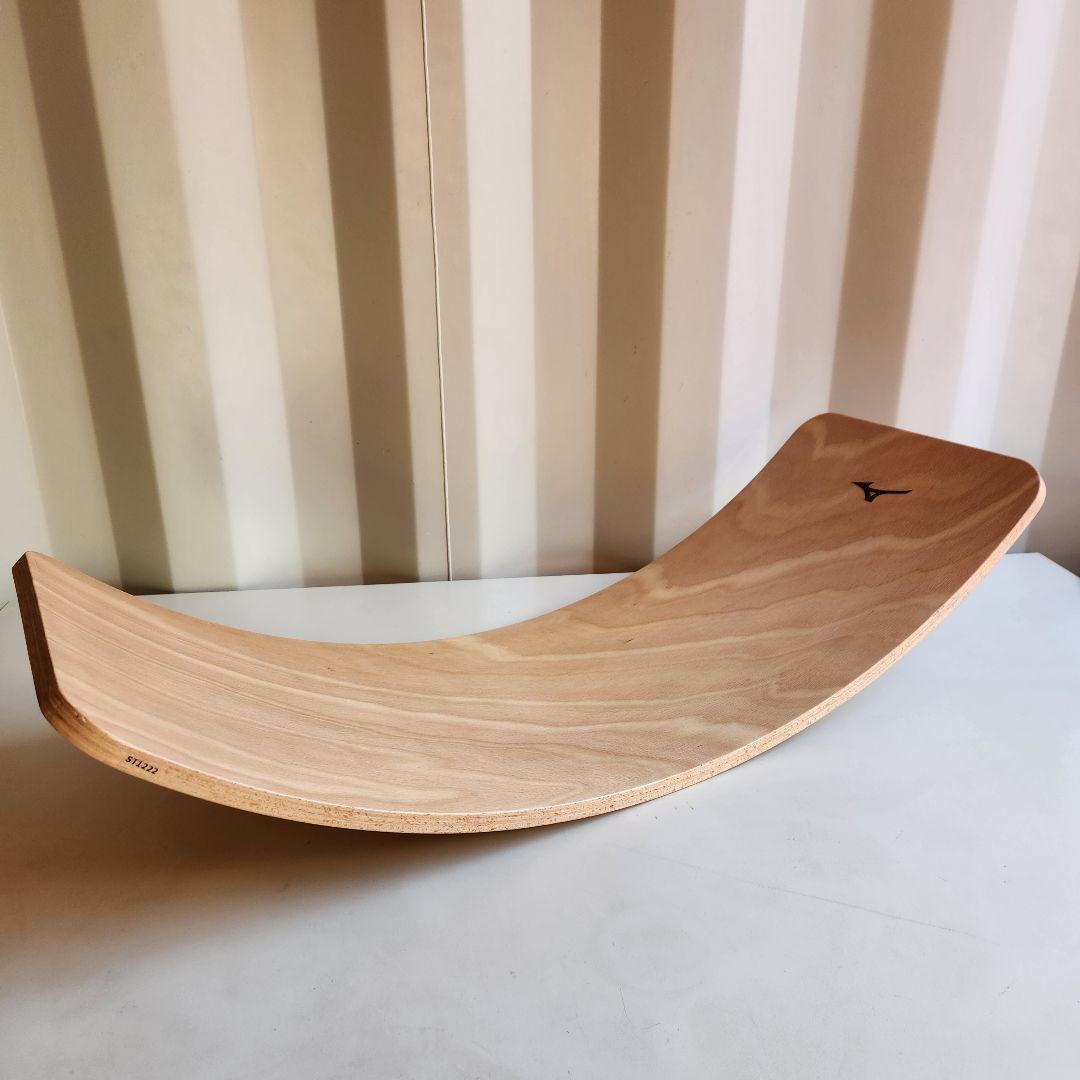 完売品　mizuno バランスボード　天然木　C3JETA04