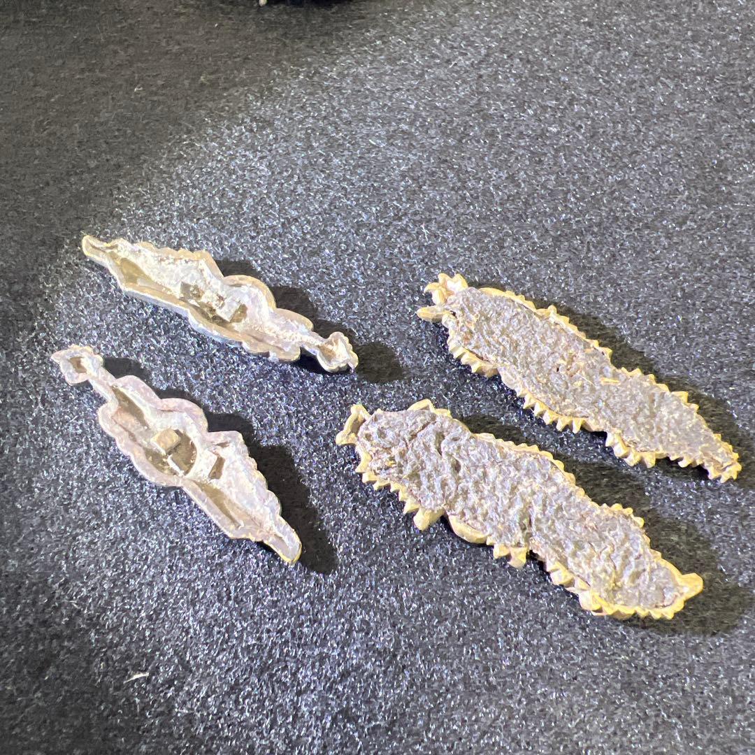 時代　金象嵌　刀装具8点　96g 東Y7-1226☆2Fトヒウ