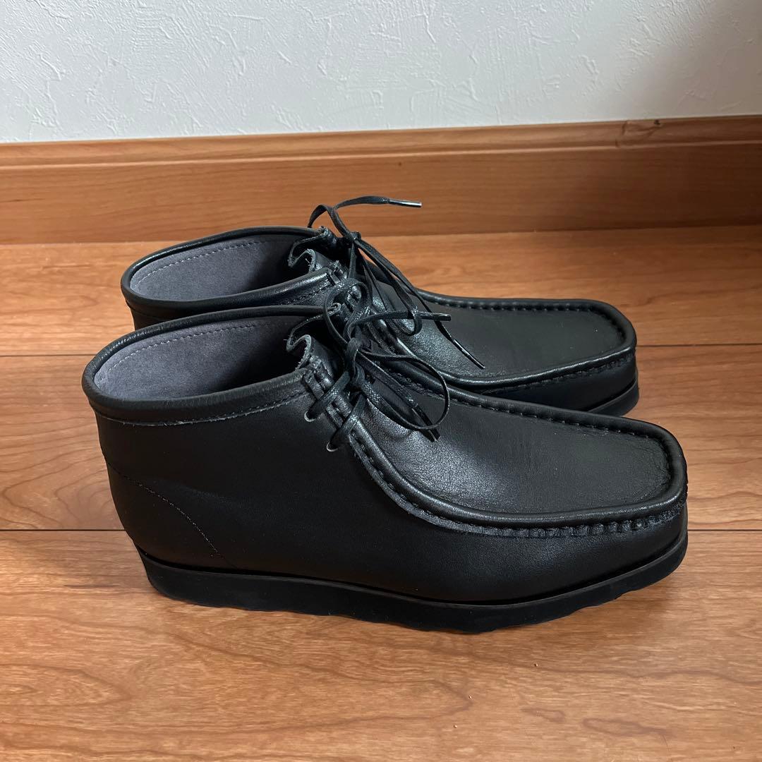 MARW UNITED ARROWS 黒 レザー アンクルブーツ