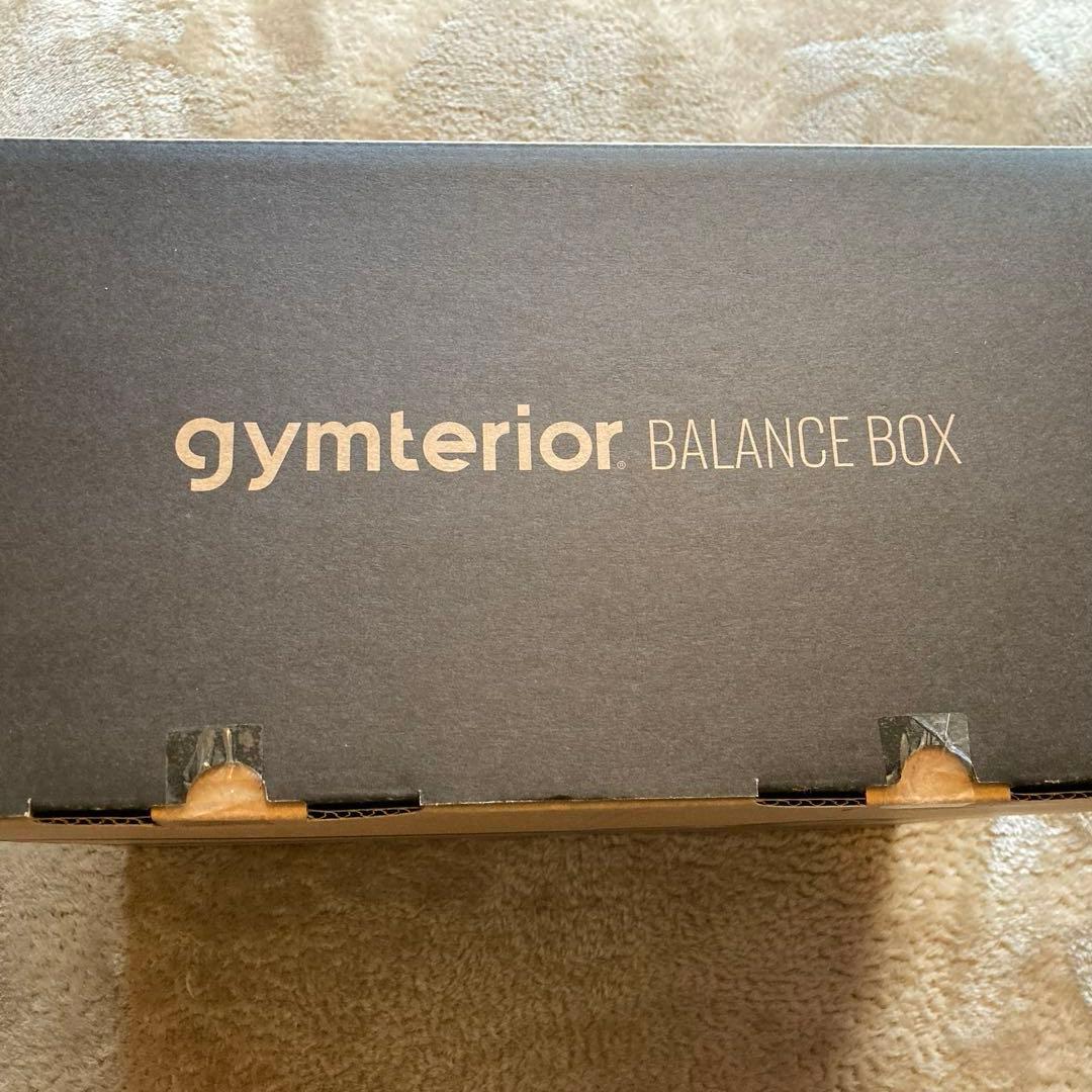 ★新品未使用★ジムテリア　gymterior　バランスボックス　正規品