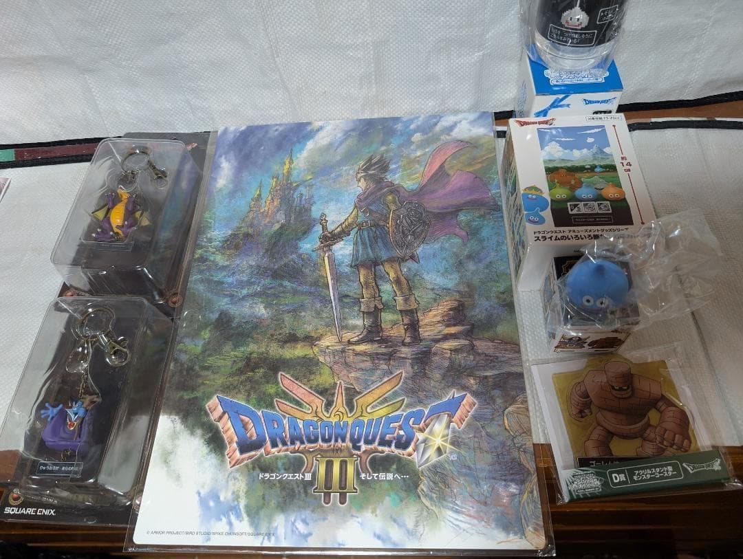 ドラゴンクエスト フィギュアキーホルダー ふくびき所 アートボード ドラクエ