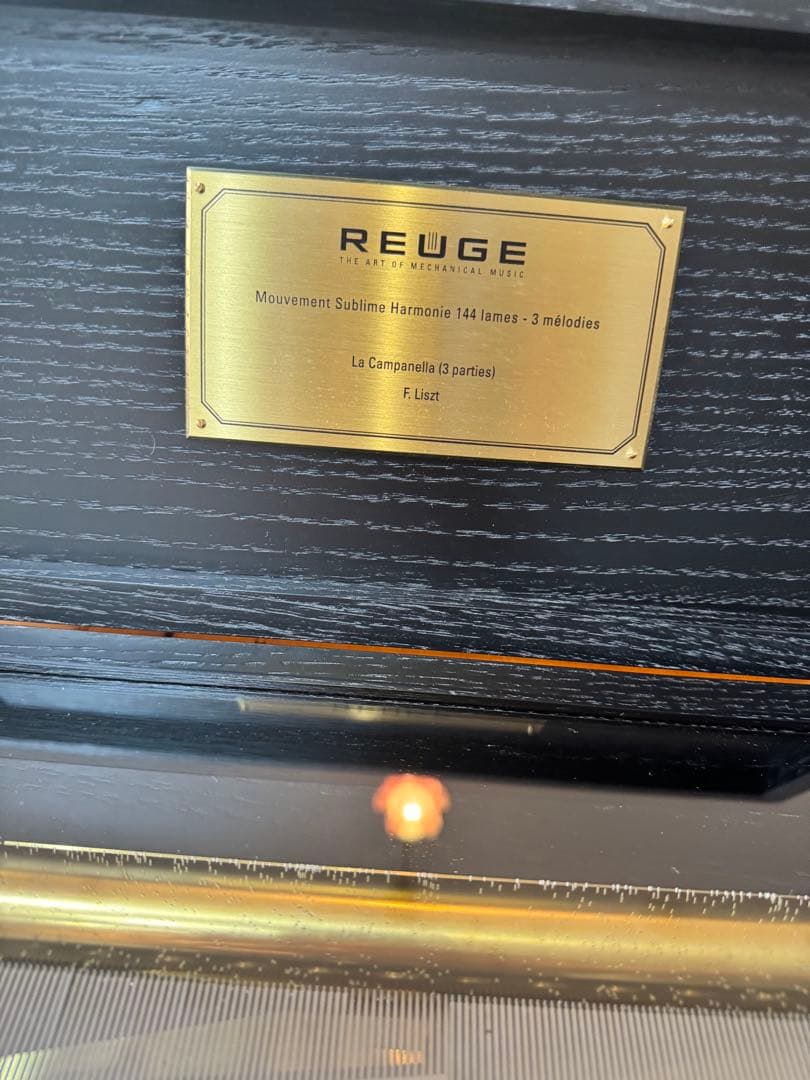 REUGE 144弁 オルゴール リスト カンパネラ