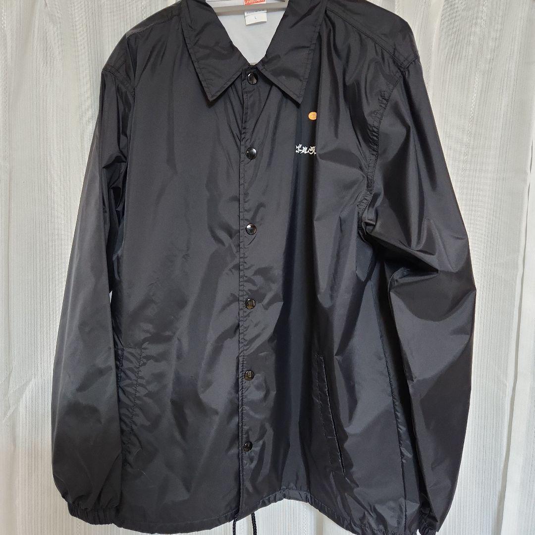 レア 新品 ゴールデンボンバー 金爆 コーチジャケット 楳図かずお 黒 L