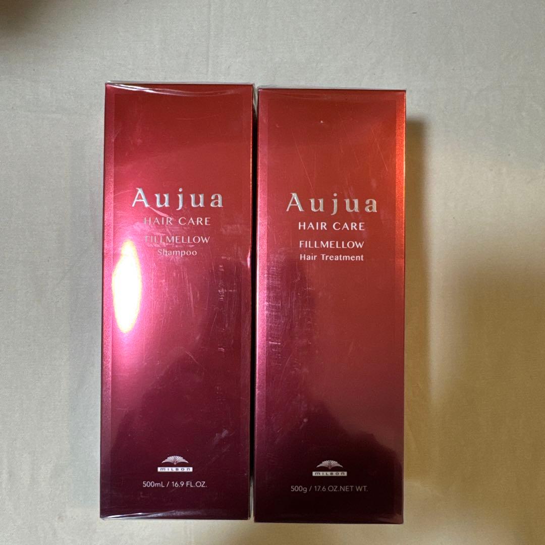 Aujua フィルメロウ シャンプー & ヘアトリートメント 500ml セット