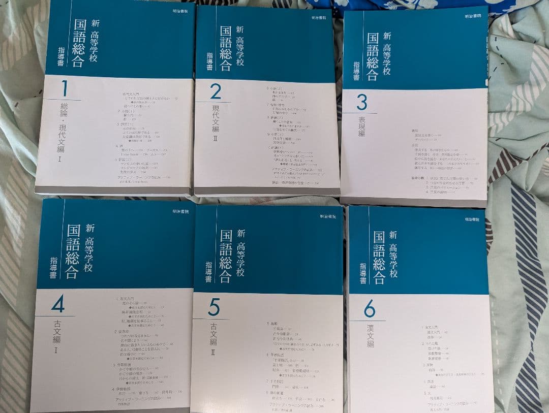 【希少品】新高校生の国語総合 全6巻セット