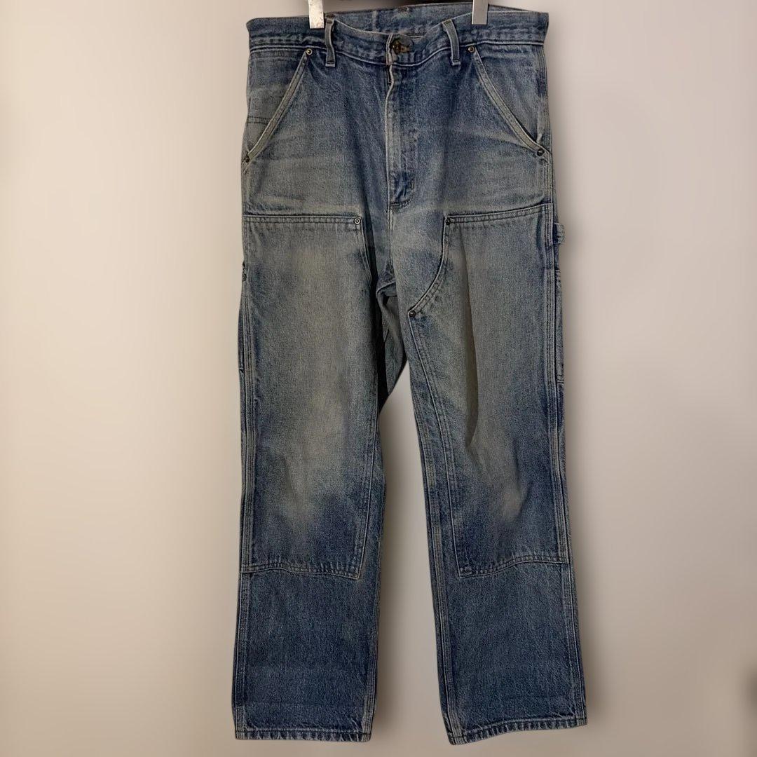 grunge 雰囲気系　carhartt ダブルニー デニムパンツ XL〜相当