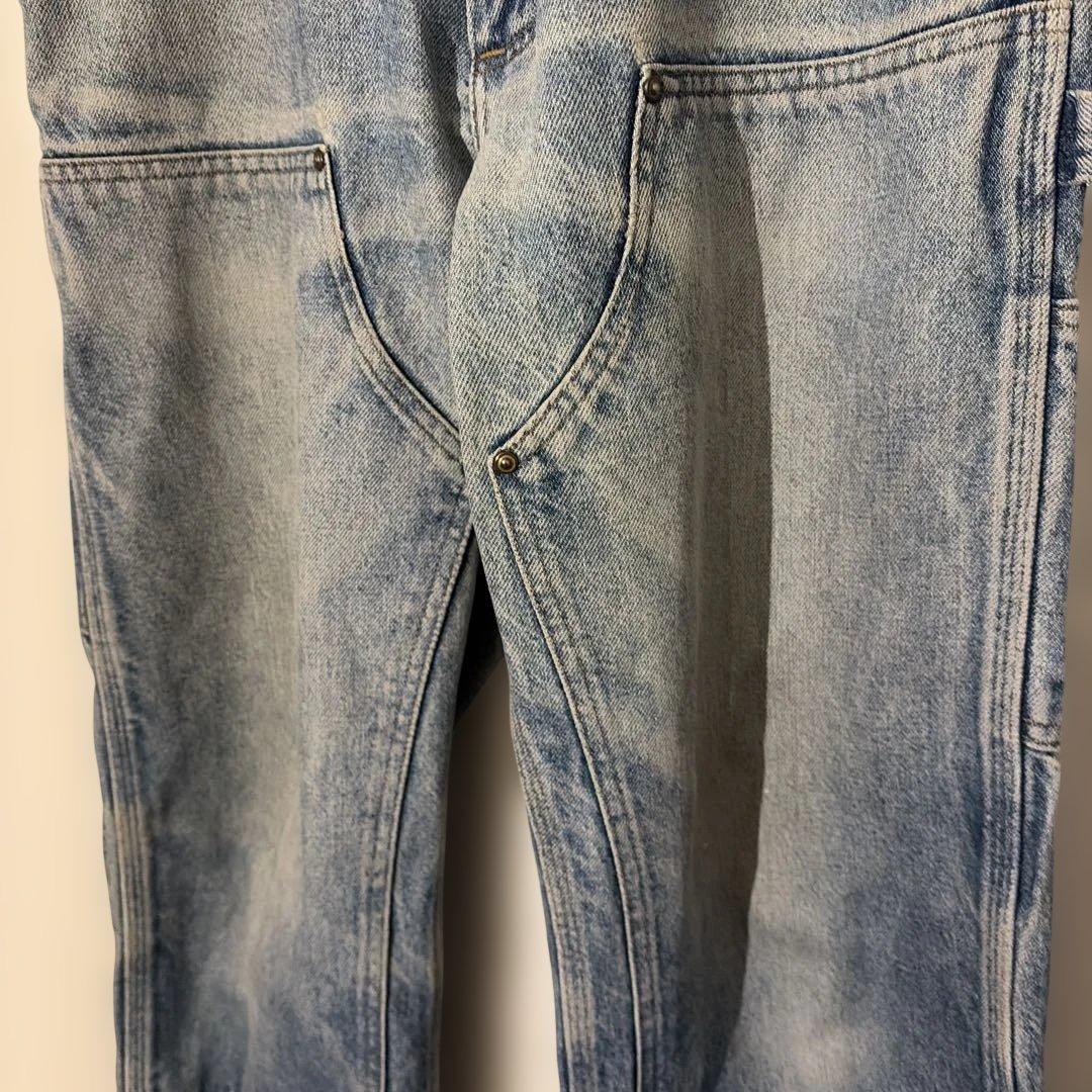 grunge 雰囲気系　carhartt ダブルニー デニムパンツ XL〜相当