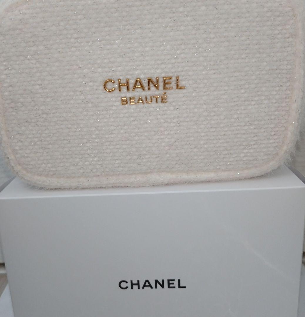 CHANEL シャネル クリスマスコフレ ポーチ リップクリーム 2個セット