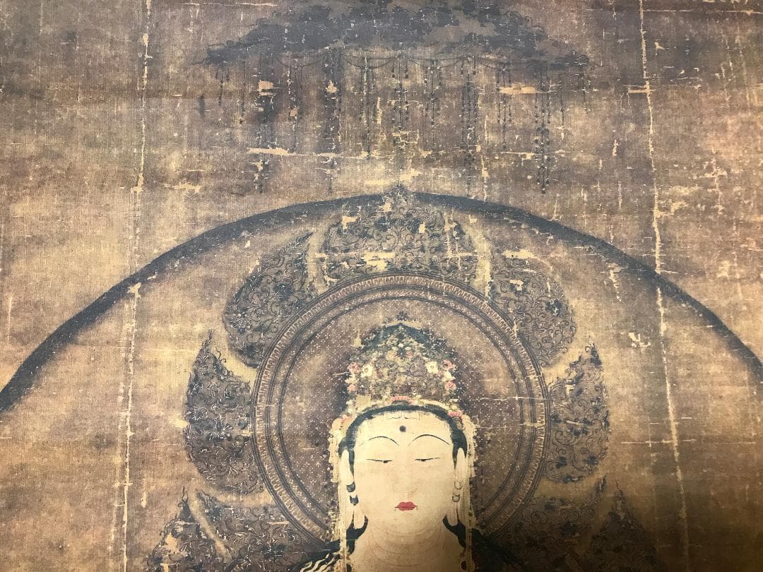 【虚空蔵菩薩】複製 東京国立博物館◆仏画◆工芸◆古仏画◆絹本 仏教美術