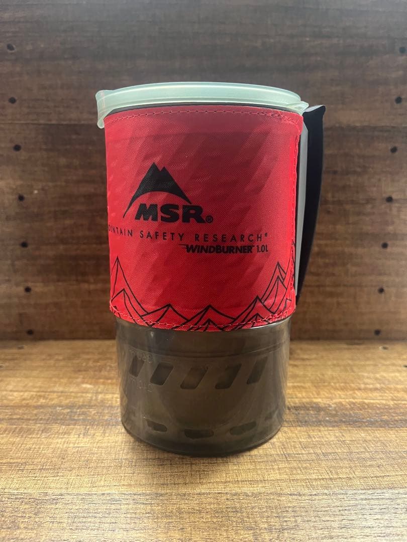 MSR WINDBURNER PERSONAL POT 1.0L red ポット