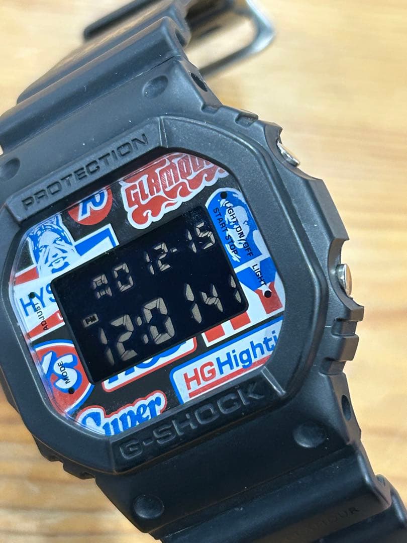 G-SHOCKデジタル時計HYSTERIC GLAMOUR　ヒステリックグラマー