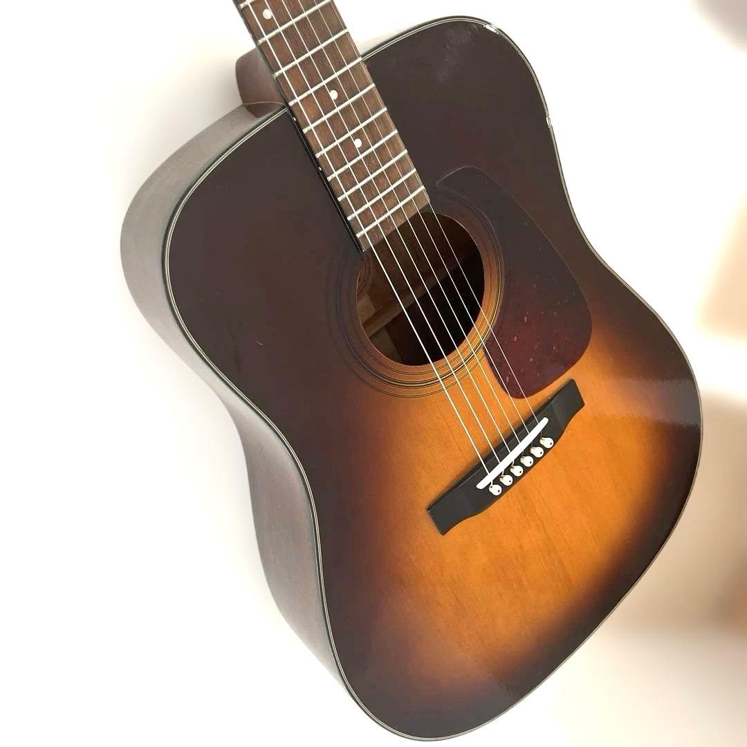 【極美品】Morris アコースティックギター ブラウン MD-256TS