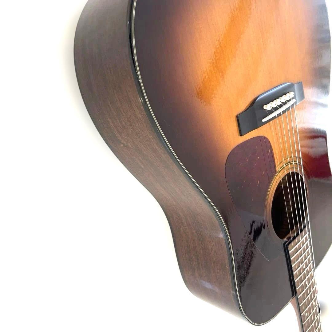 【極美品】Morris アコースティックギター ブラウン MD-256TS