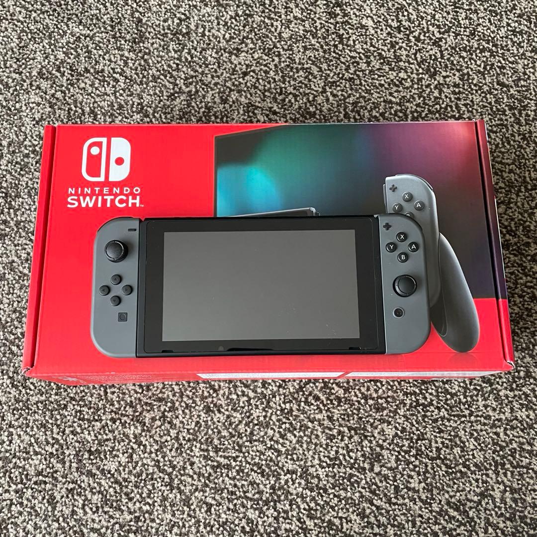 ★お値下げ★NintendoSwitch グレー 本体 付属品完備 箱付き