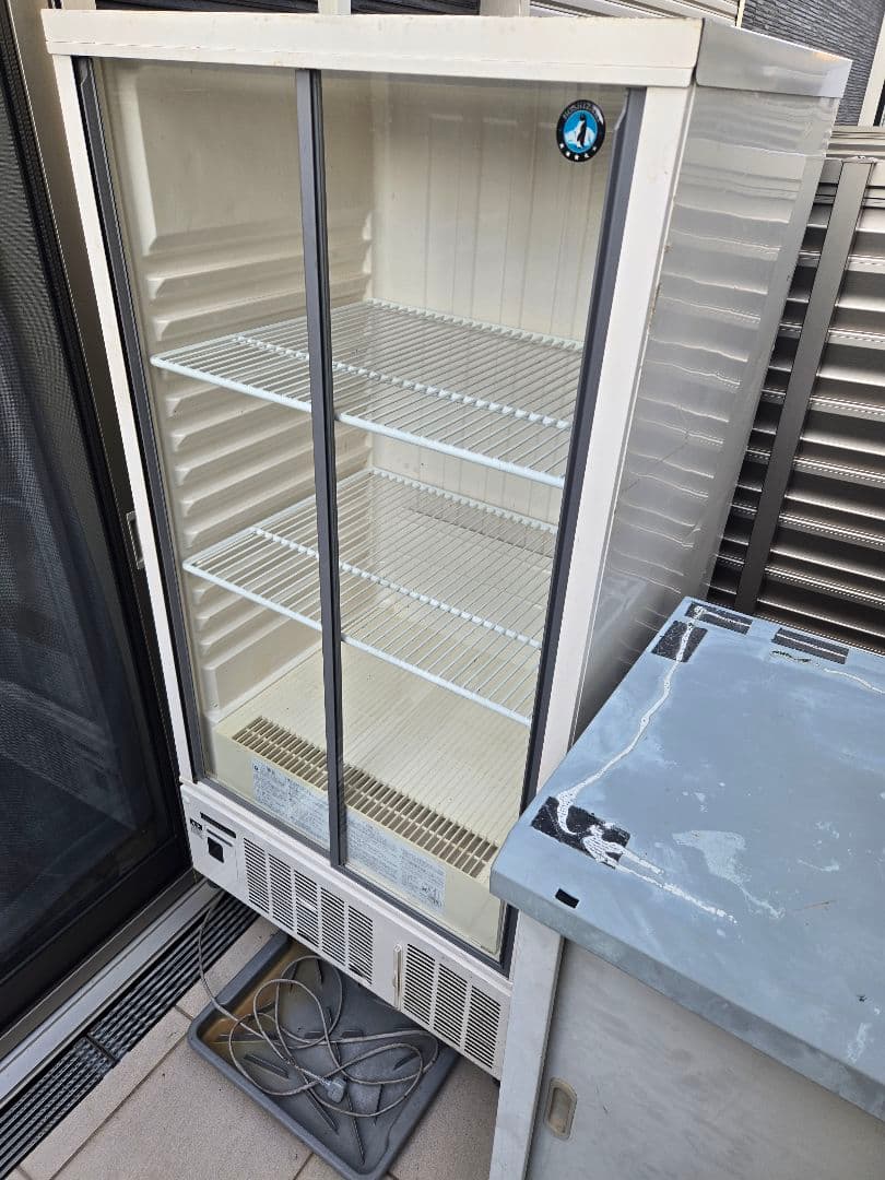 【ポケゼニ】【ジャンク】ホシザキ 小形冷蔵ショーケース SSB-70C2