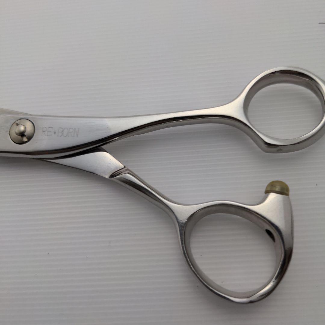 日本製RE−BORNセニングシザー　フラット刃15%~カット率