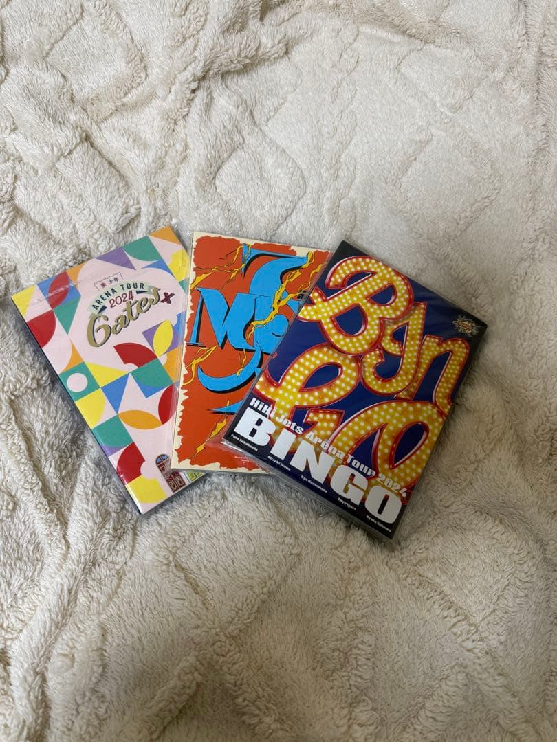 アリーナツアーDVD 3枚セット　HiHi Jets　7MEN侍　美少年