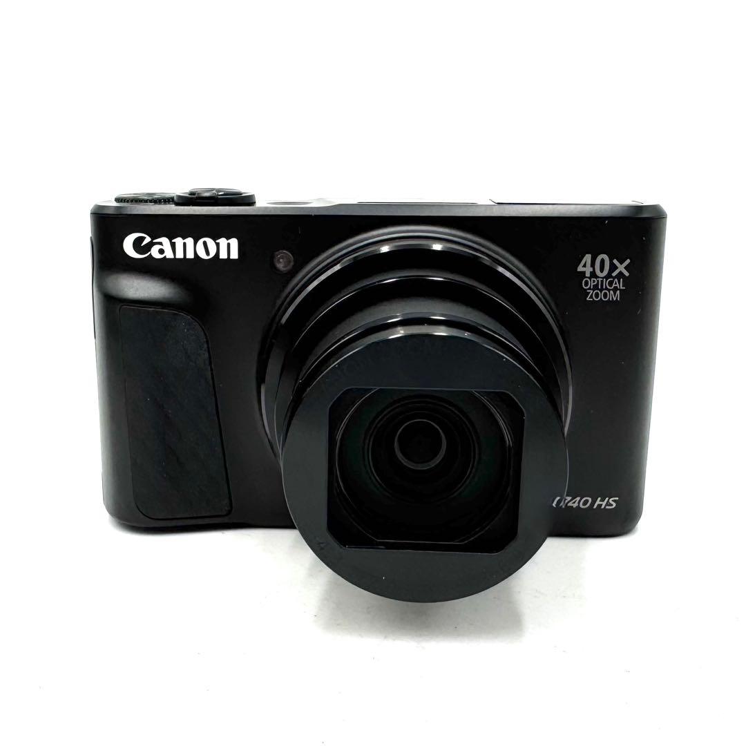 ほぼ未使用 Canon PowerShot SX740HS ブラック キャノン