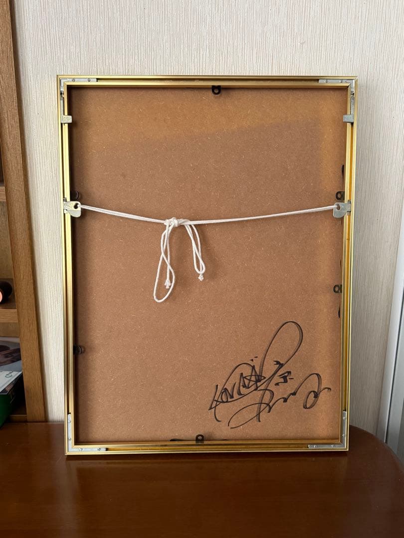 杉原杏璃　直筆サイン入パネル