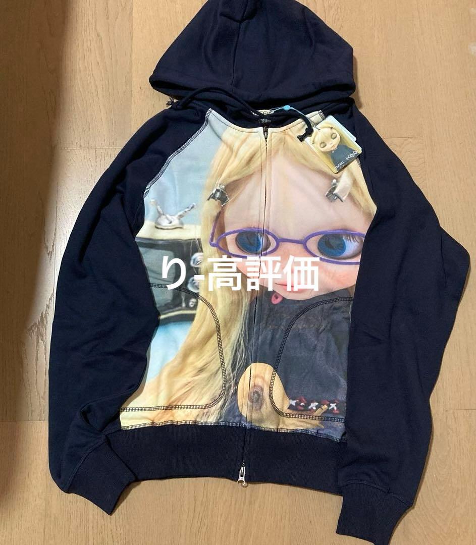 coyseio フード付きカーディガン