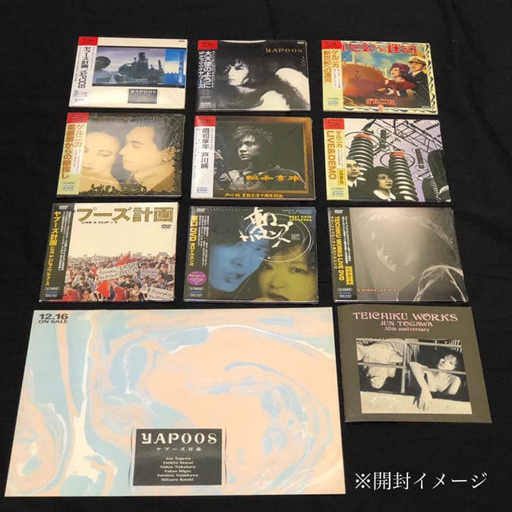 TEICHIKU WORKS 戸川純 芸能生活 30周年記念 テイチク ワークス