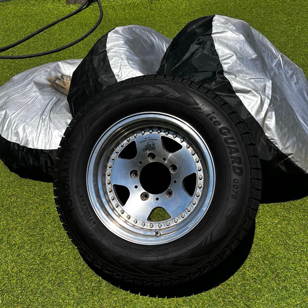 希少！15×7JJ+35 ジムニースタッドレスタイヤ＆ホイール4本セット