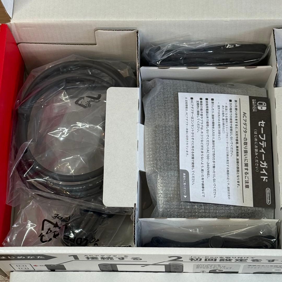 7-091 Switch 本体 バッテリー強化版 グレー 箱付き