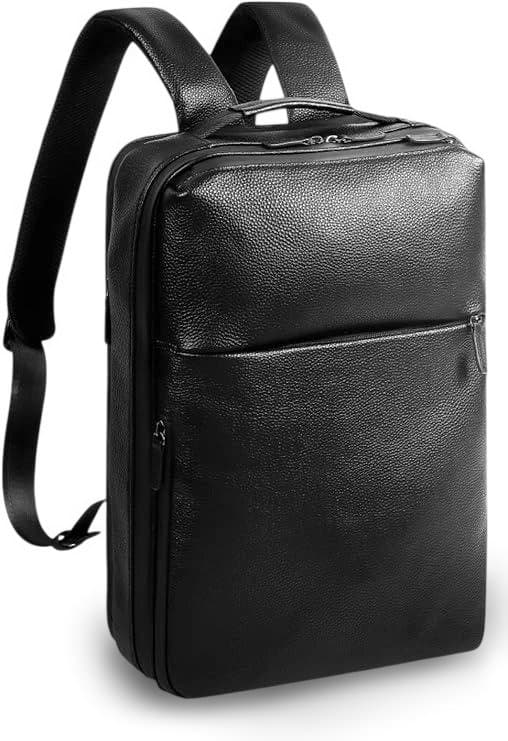 [LS LASIEM] ビジネスリュック メンズ 本革 撥水 15.6インチ