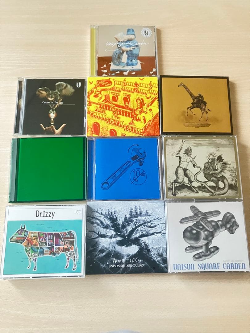 UNISON SQUARE GARDEN CDセット