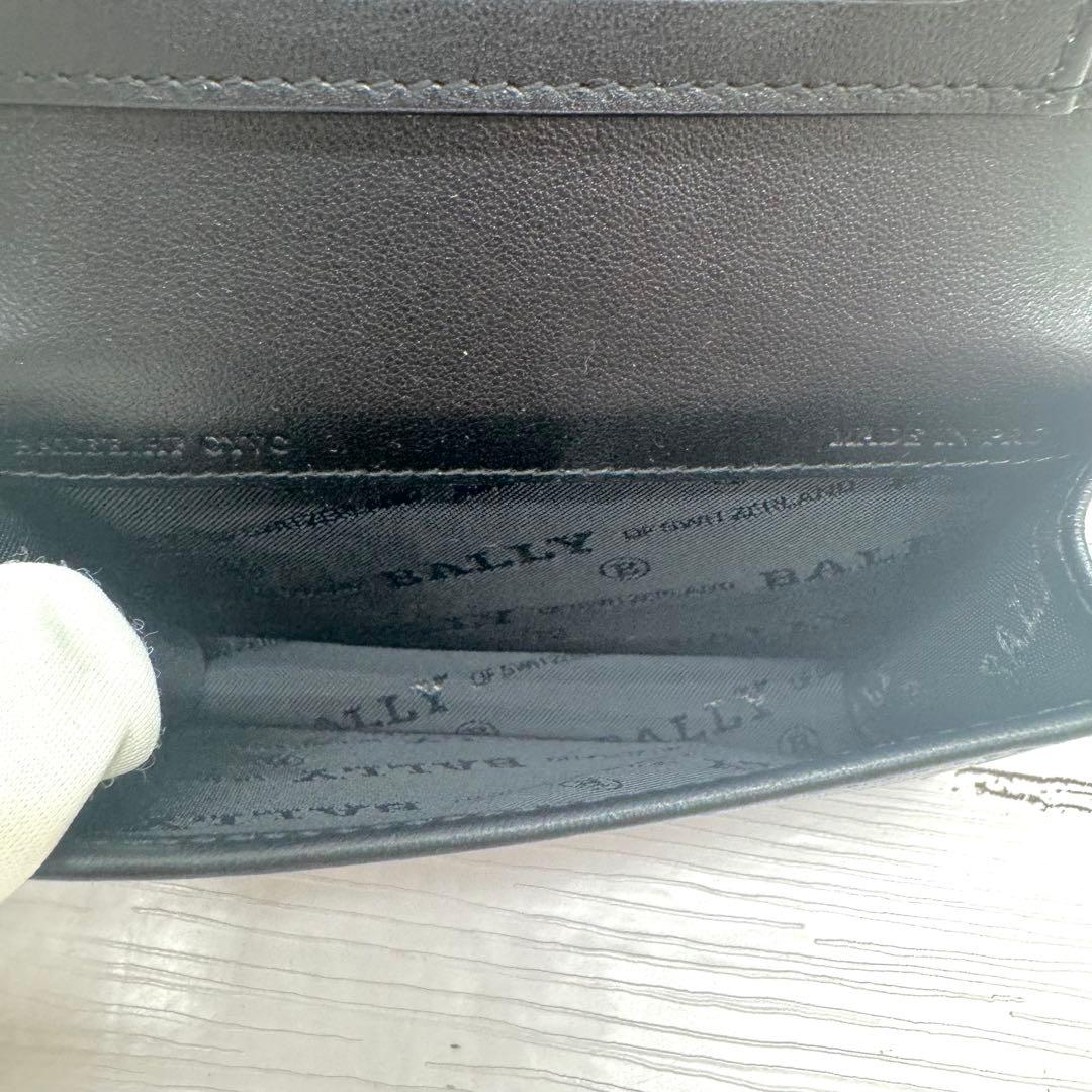 新品・未使用　バリー　名刺入れ　カードケース　ブラック レザー　ビジネス